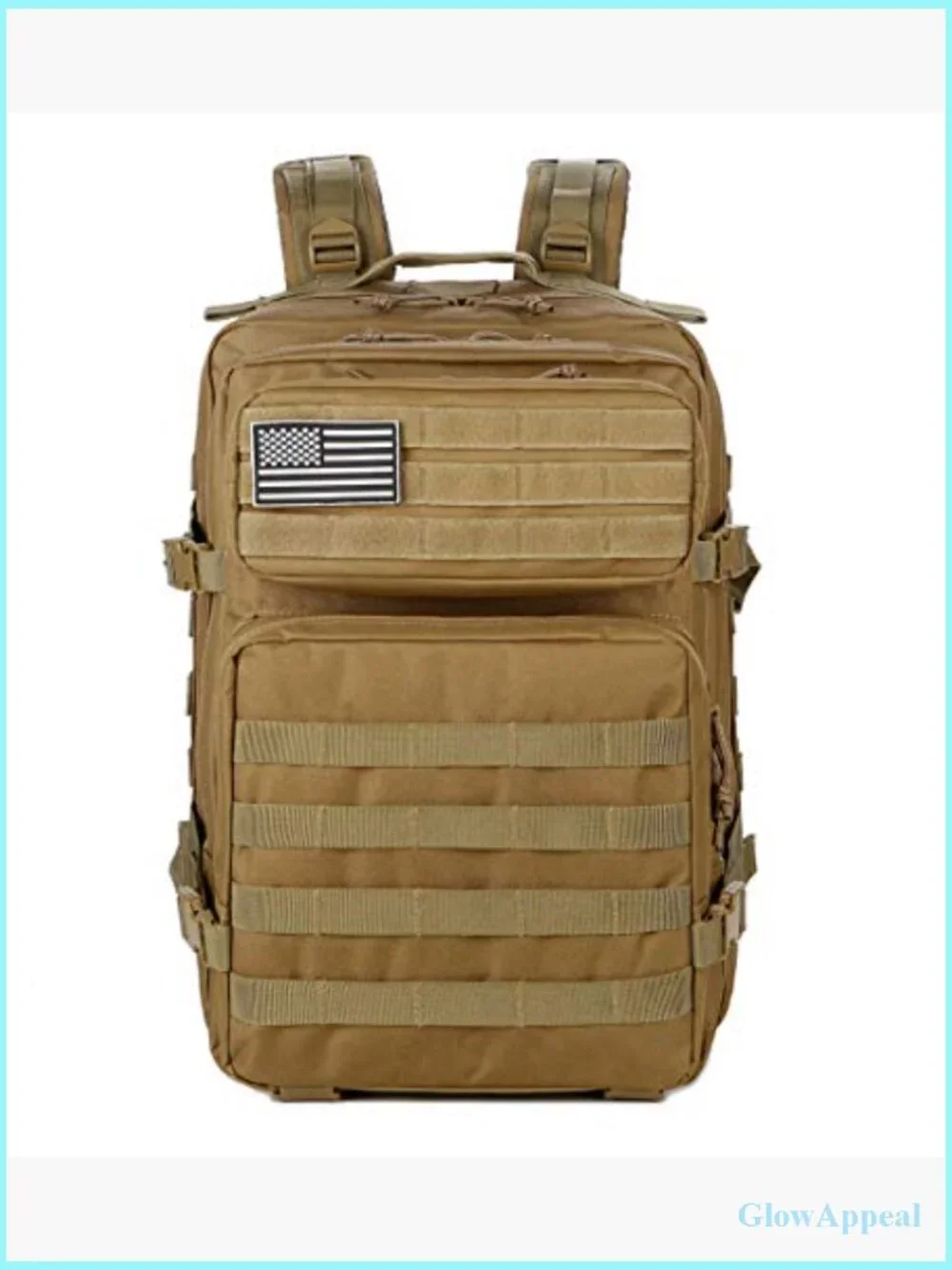 45L Military Tactical Backpack Molle Assault Pack Bug Out Bag Hiking Rucksack